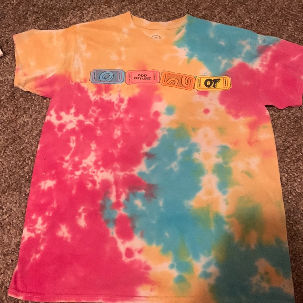 odd future tie dye shirt